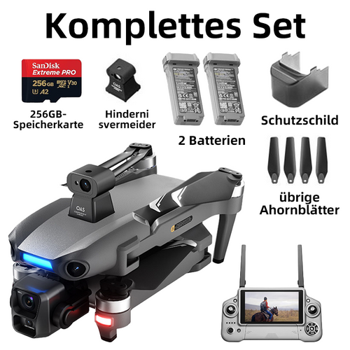 Professionelle Wärmebild-Drohne mit 4K-Kamera und GPS