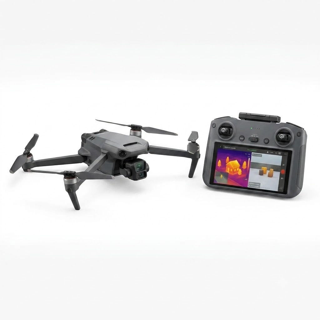 Professionelle Wärmebild-Drohne mit 4K-Kamera und GPS
